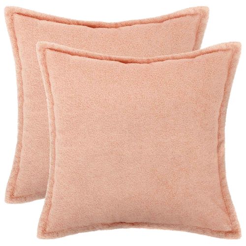Калъфка за възглавница 2 pcs HOUTEN Розово 55 x 55 см Букле