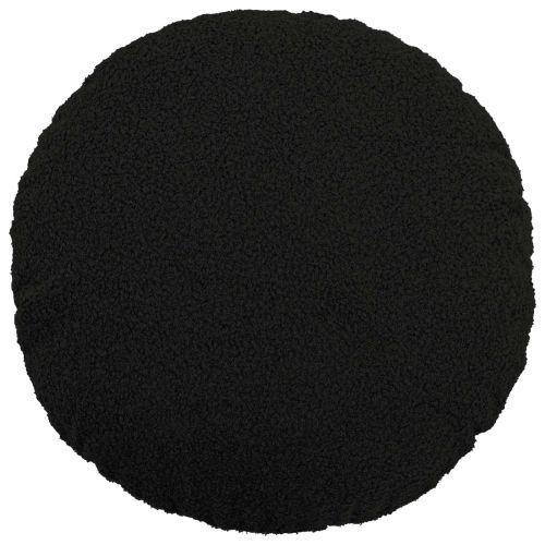 Калъфка за възглавница 6 pcs HEERLEN Черно Ø 40 cm Букле