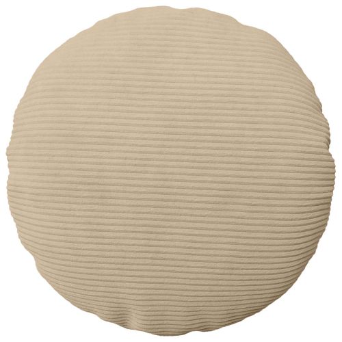 Калъфка за възглавница 2 pcs HEERLEN Таупе Ø 50 cm кордурой