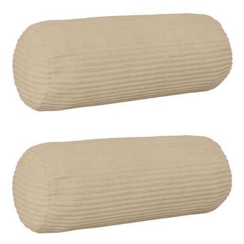Калъфка за възглавница 2 pcs HEERLEN Таупе Ø 15 x 40 см