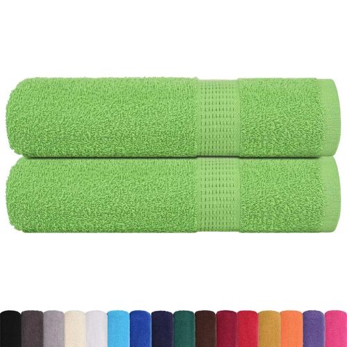 Кърпи за баня FROGN 2 бр. Ябълково зелени 100x150 см 360 г/м²