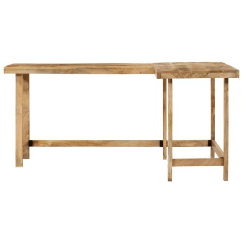 Бюро 165x110x75 см мангово дърво масив