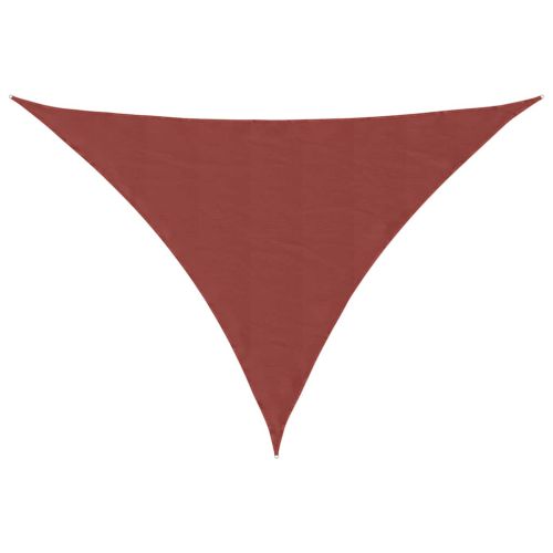Платно-сенник, Оксфорд плат, триъгълно, 2,5x2,5x3,5 м, теракота