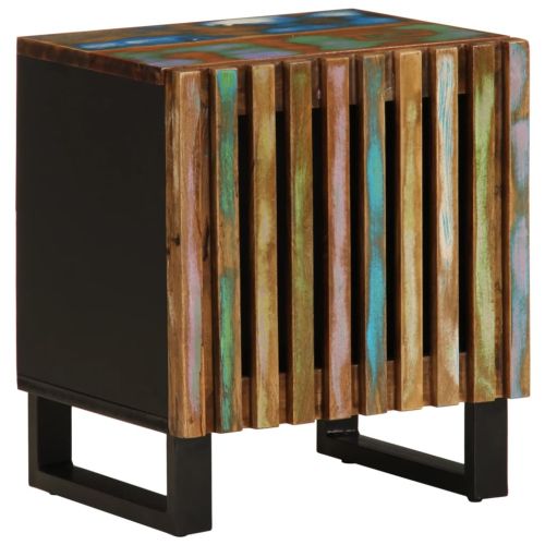 Нощни шкафчета 2 бр 40x34x46 см регенерирано дърво масив