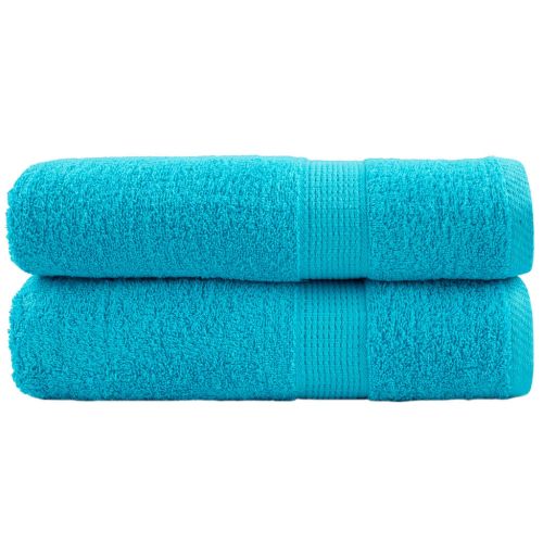 Премиум хавлиени кърпи SOLUND 2 бр зелени 100x150 см 600 gsm