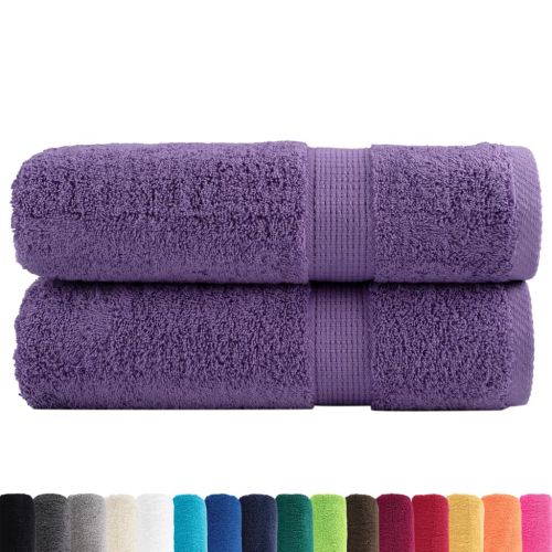Премиум хавлиени кърпи SOLUND 2 бр зелени 100x150 см 600 gsm