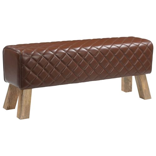 Пейка 110 x 30 x 45 см Истинска Кафяв диамант