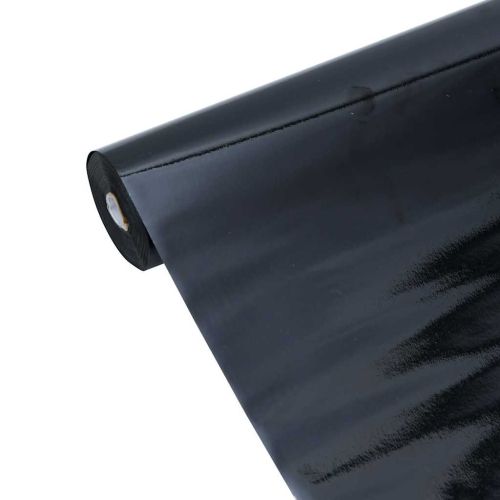 Фолио за прозорци статично черен мат 60x2000 см PVC