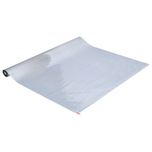 Соларно фолио статично отразяващ ефект сребристо 90x500 см PVC