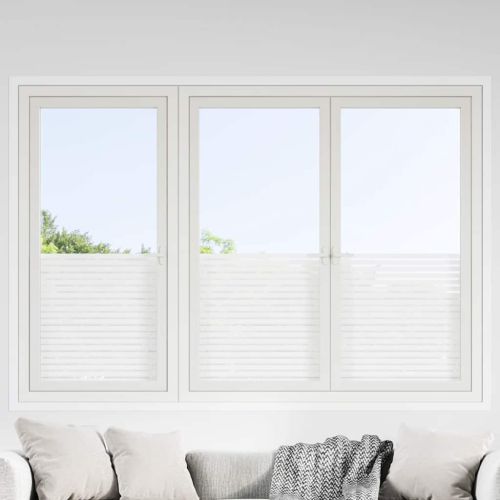 Фолио за прозорци матирано модел райе 45x500 см PVC