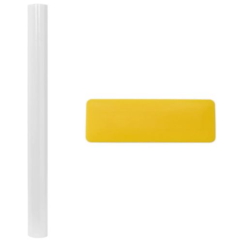 Фолио за прозорци матирано модел райе 45x500 см PVC
