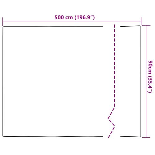 Статично прозорчно фолио 90 x 500 cm ПВЦ