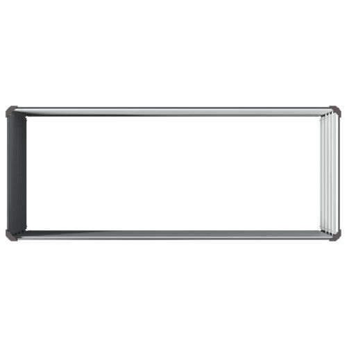 Вдигната леха за градина Антрацит 100 x 40 x 55 cm
