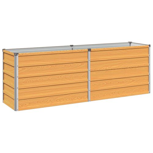 Вдигната леха за градина Натурално 160 x 40 x 55 см