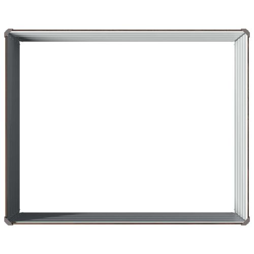 Вдигната леха за градина Черно 100 x 80 x 55 см