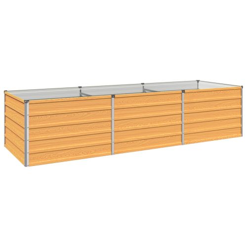 Вдигната леха за градина Натурално 240 x 80 x 55 см