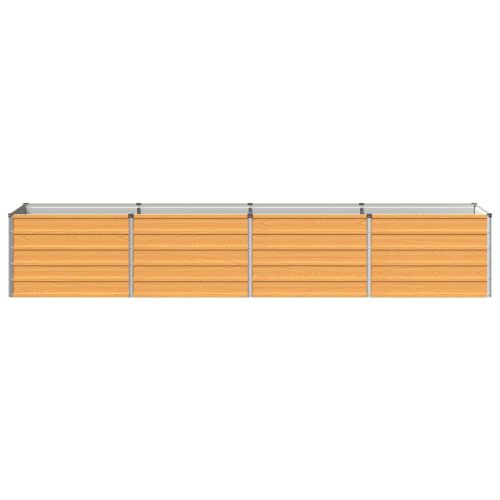 Вдигната леха за градина Натурално 320 x 80 x 55 см