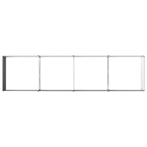Вдигната леха за градина Зелено 320 x 80 x 55 см