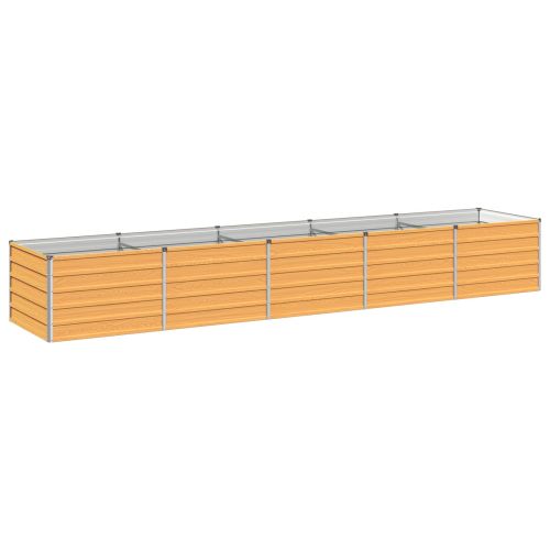 Вдигната леха за градина Натурално 400 x 80 x 55 см