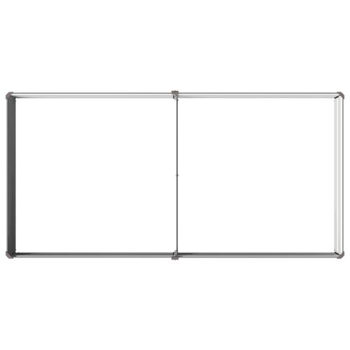 Вдигната леха за градина Сиво 160 x 80 x 24 см