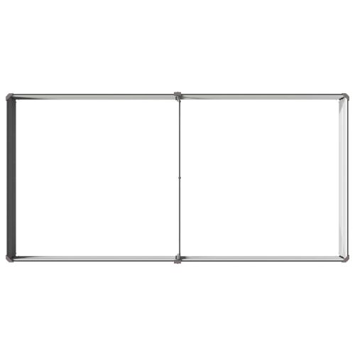 Вдигната леха за градина Антрацит 160 x 80 x 24 см