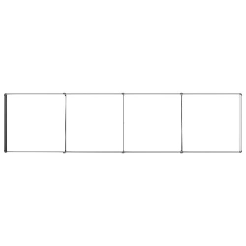Вдигната леха за градина Антрацит 320 x 80 x 24 см