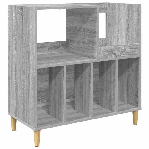 Стойка за грамофон Сив Сонома 82 x 39,5 x 82,5 см