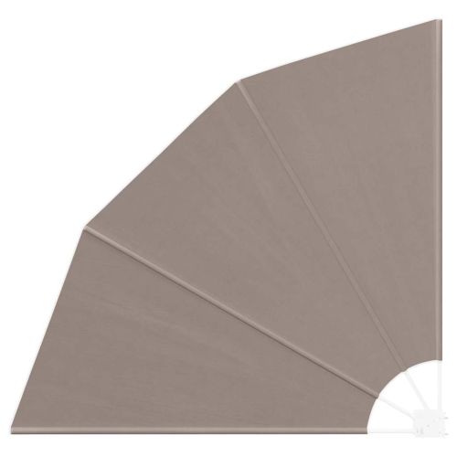 Прозорец за балкон 140 x 140 cm Полиестер Таупе
