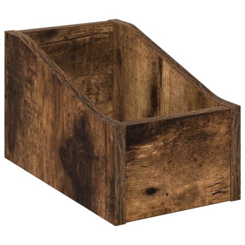 Кутия за LP записи Опушен дъб 18 x 32 x 18 см
