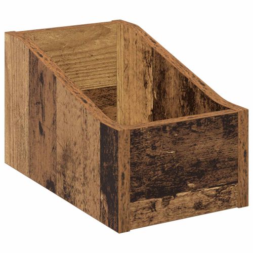 Кутия за LP записи Старо дърво 18 x 32 x 18 см