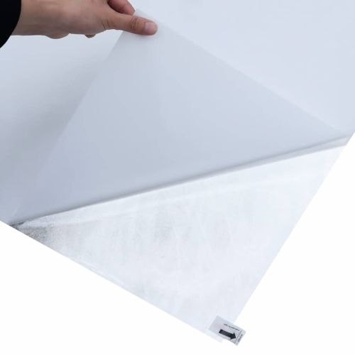 Фолио за прозорци статично бял мат 45x2000 см PVC