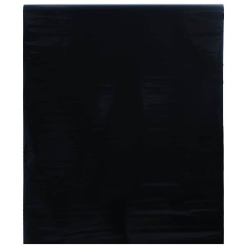 Window Film Static Frosted Black 45x500 cm PVC - Untranslated