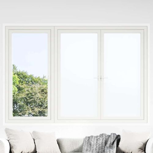 Фолиа за прозорци 5 бр статично бял мат PVC