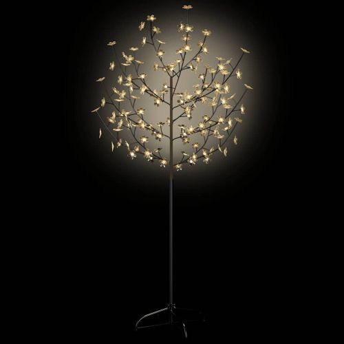 328653 Christmas Tree 120 LEDs Warm White Light Cherry Blossom 150 cm (US only) - Untranslated