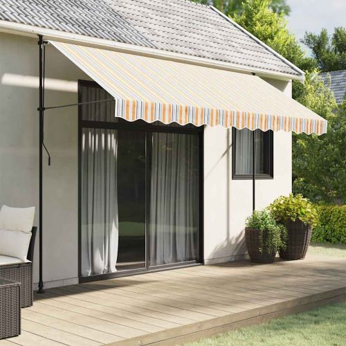 Replacement Fabric for Awning Valance Multicolour Stripe 3,5 m - Untranslated
