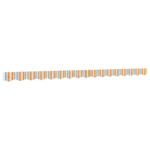Replacement Fabric for Awning Valance Multicolour Stripe 4 m - Untranslated