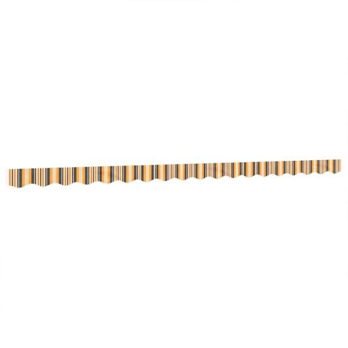Replacement Fabric for Awning Valance Yellow and Grey Stripe 4,5 m - Untranslated