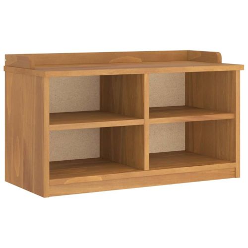 Пейка за коридор SANDNES 87x40x50 см, масивна дървесина, бор
