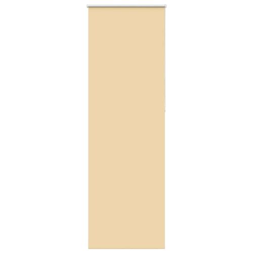 Ролетна щора, затъмняваща, бежова, 65x230 см, ширина на плата 60,7 см, полиестер