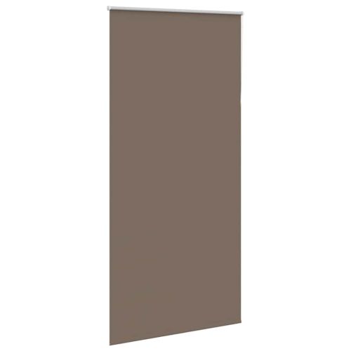 Ролетна щора, затъмняваща, кафява, 100x210 см, ширина на плата 95,7 см, полиестер