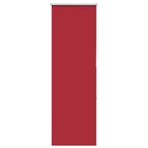 Ролетна щора, затъмняваща, червена, 60x130 см, ширина на плата 55,7 см, полиестер