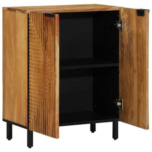 Sideboard 60x33x75 cm Solid Wood Acacia - Untranslated