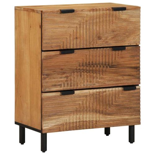 Sideboard 60x33x75 cm Solid Wood Acacia - Untranslated