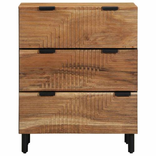 Sideboard 60x33x75 cm Solid Wood Acacia - Untranslated