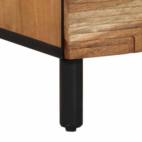 Sideboard 60x33x75 cm Solid Wood Acacia - Untranslated