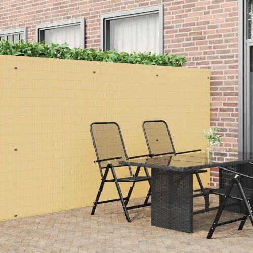 Garden Fence Double-Sided Yellow 1,8x5 m PVC - Untranslated