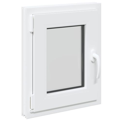 Цвят на вътрешната част на прозореца за мазе Бял RISOR