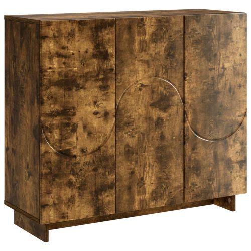 Бюфет Опушен дъб 85.5 x 31 x 75 см Инженерна дървесина