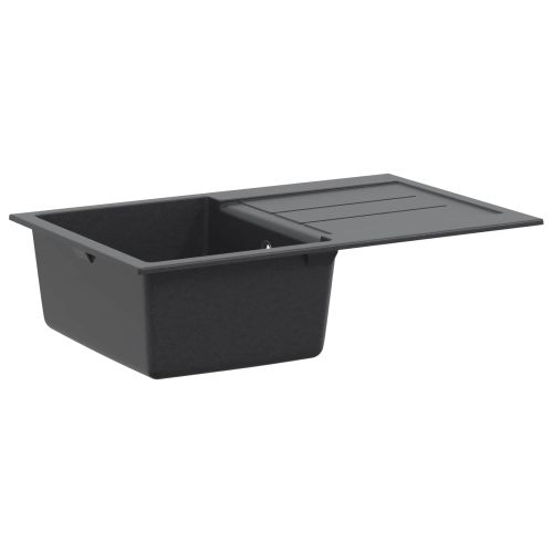 Кухненска мивка с едно корито Гранит 78 x 50 x 20 см Графит
