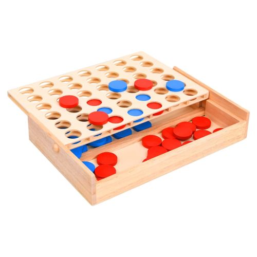 Игра 4 в ред 24x15x4 см масивно дърво